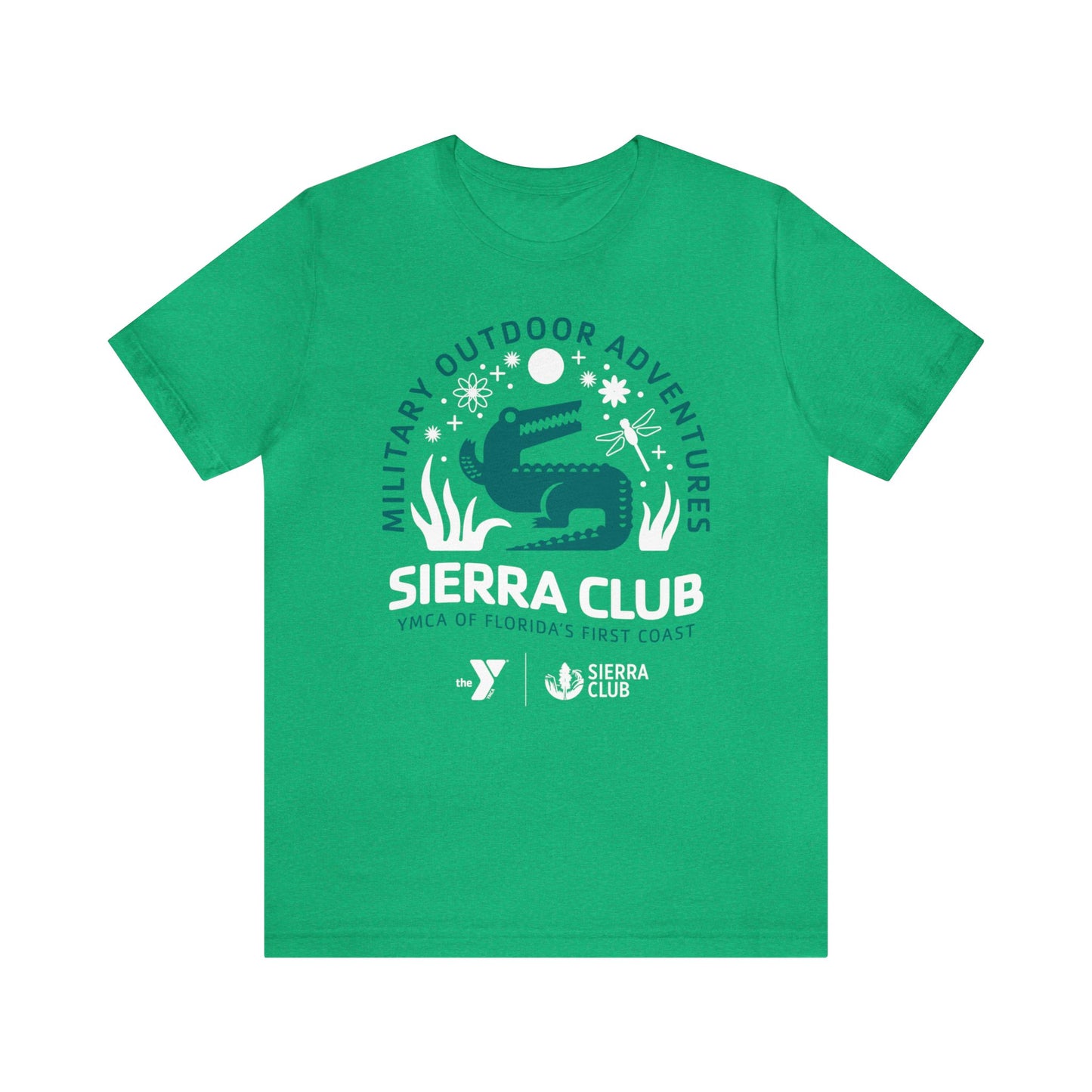 Sierra Club Military Outdoor Adventures Unisex Jersey Short Sleeve Tee