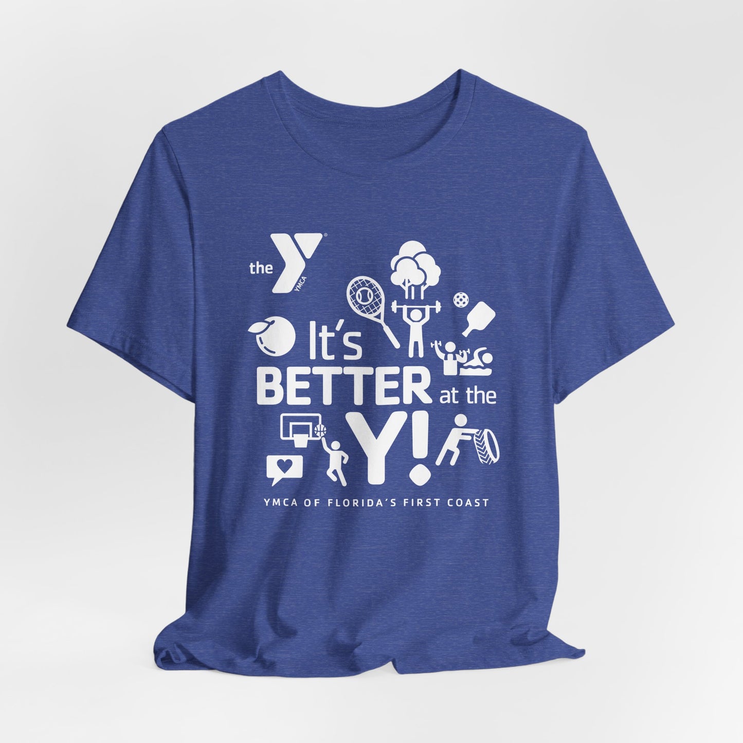Better at the Y Unisex Jersey Short Sleeve Tee