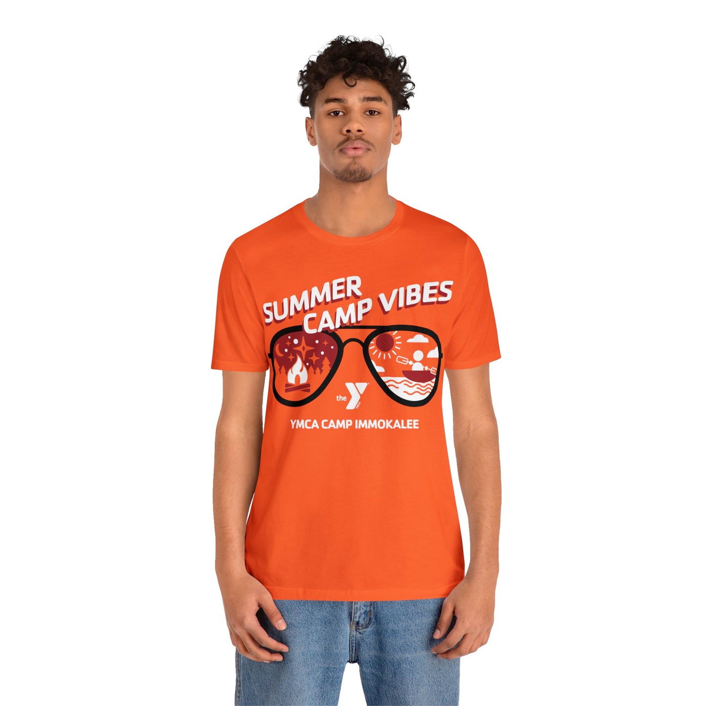 Summer Camp Vibes Unisex Jersey Short Sleeve Tee