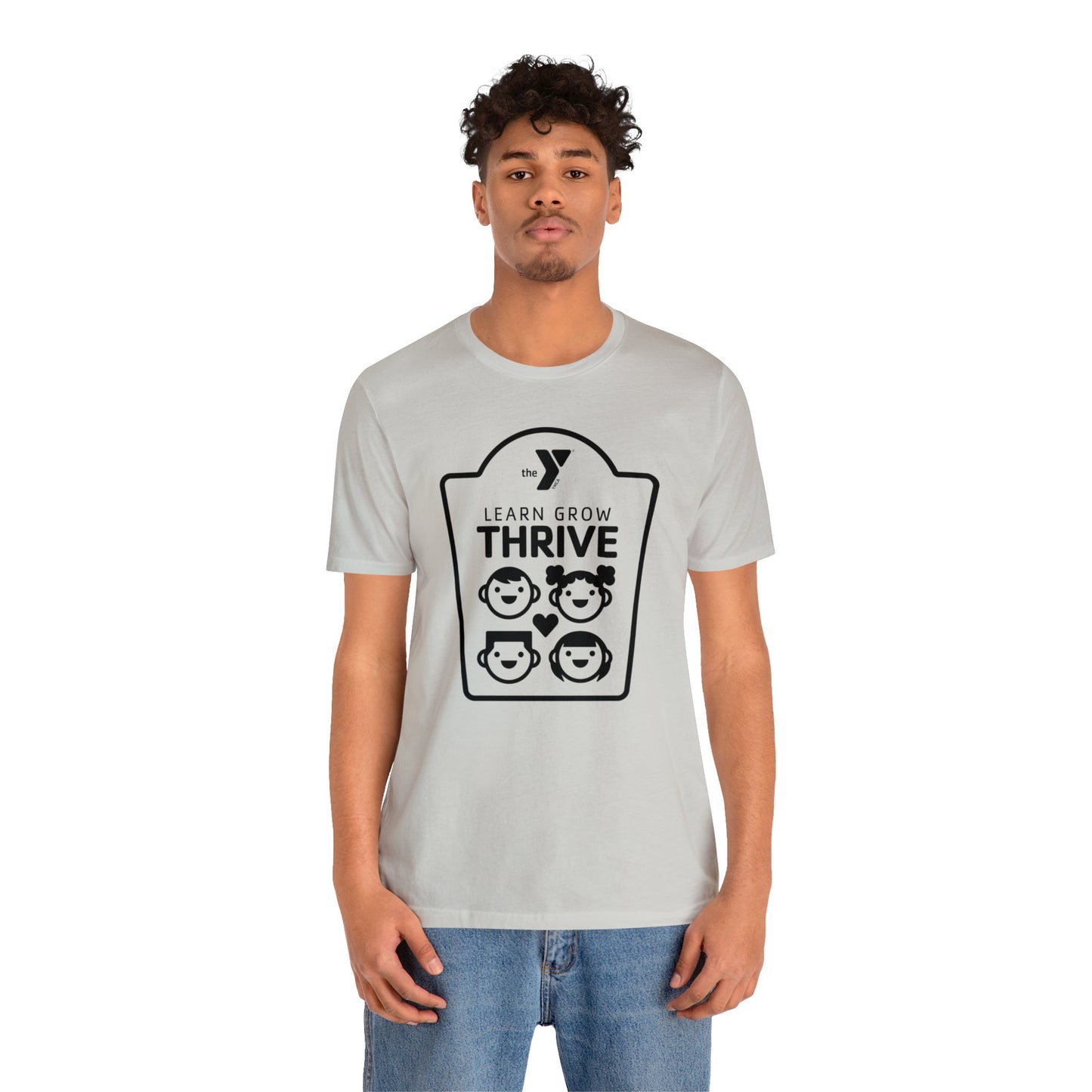 Learn Grow Thrive Unisex Jersey Short Sleeve Tee