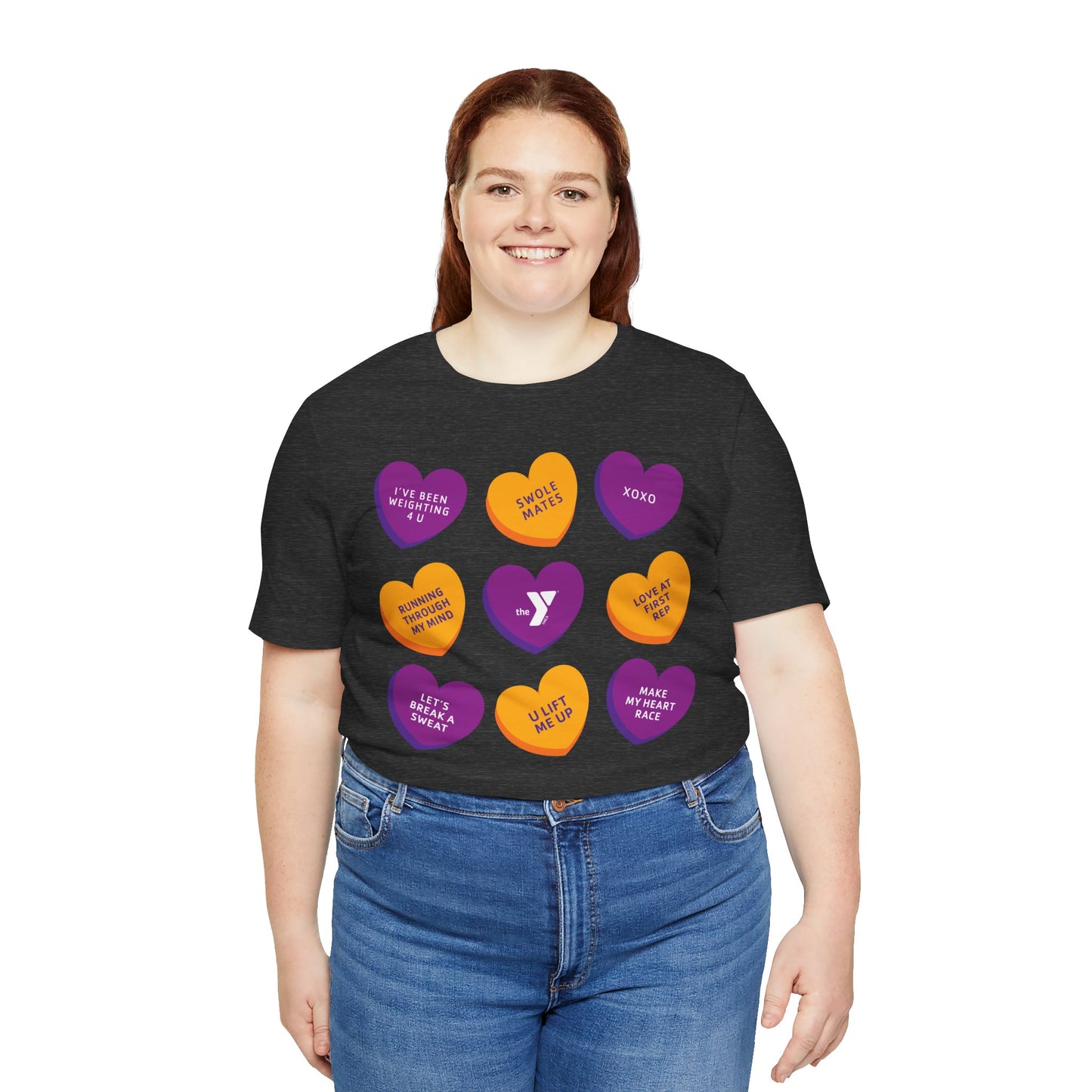 Love The Y - Conversation Hearts Short Sleeve Tee
