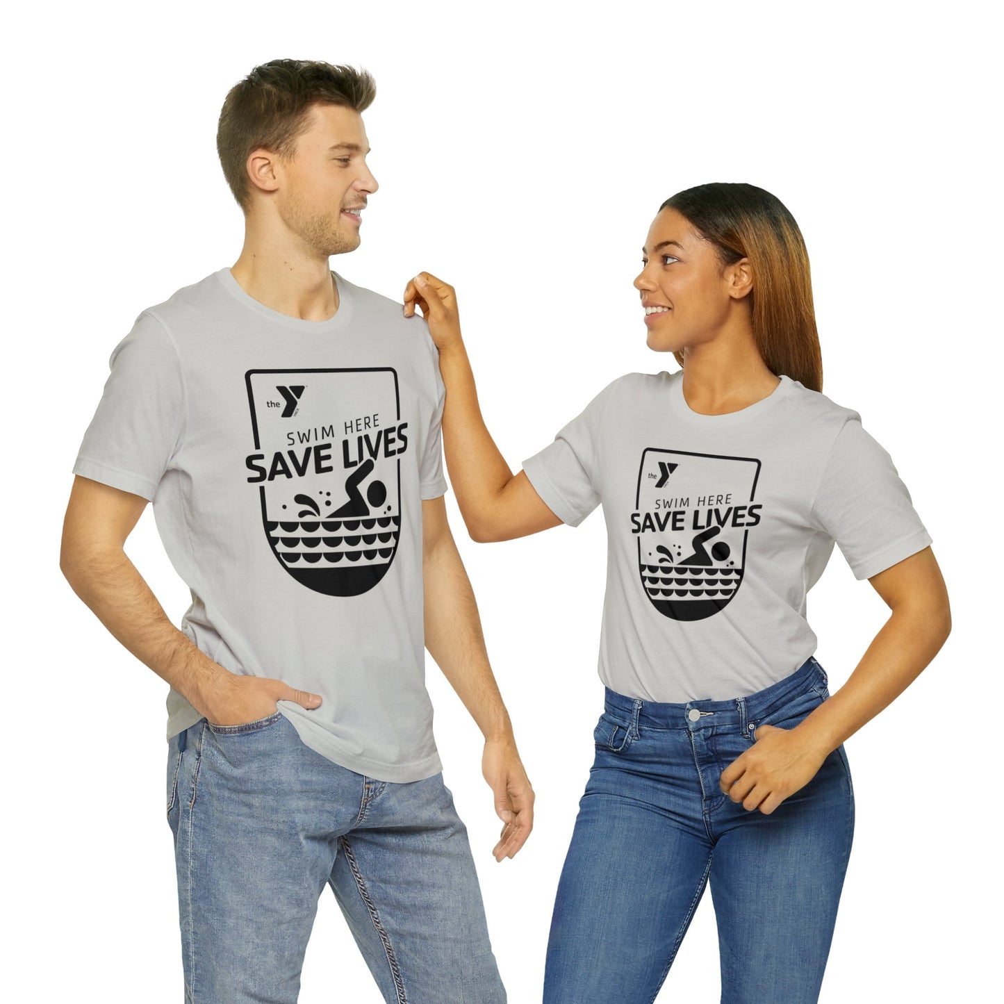 Safety Around Water Unisex Jersey Short Sleeve Tee