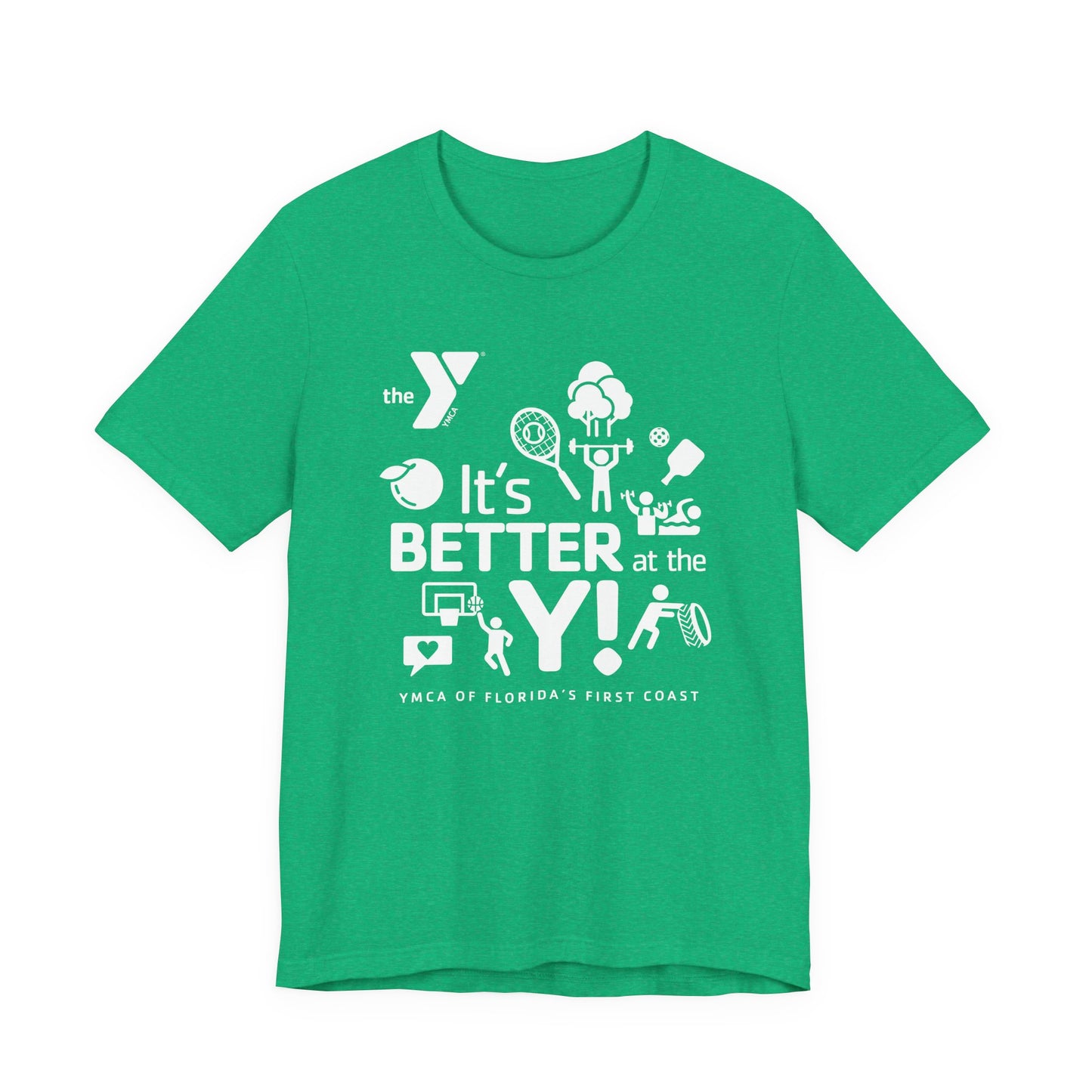 Better at the Y Unisex Jersey Short Sleeve Tee