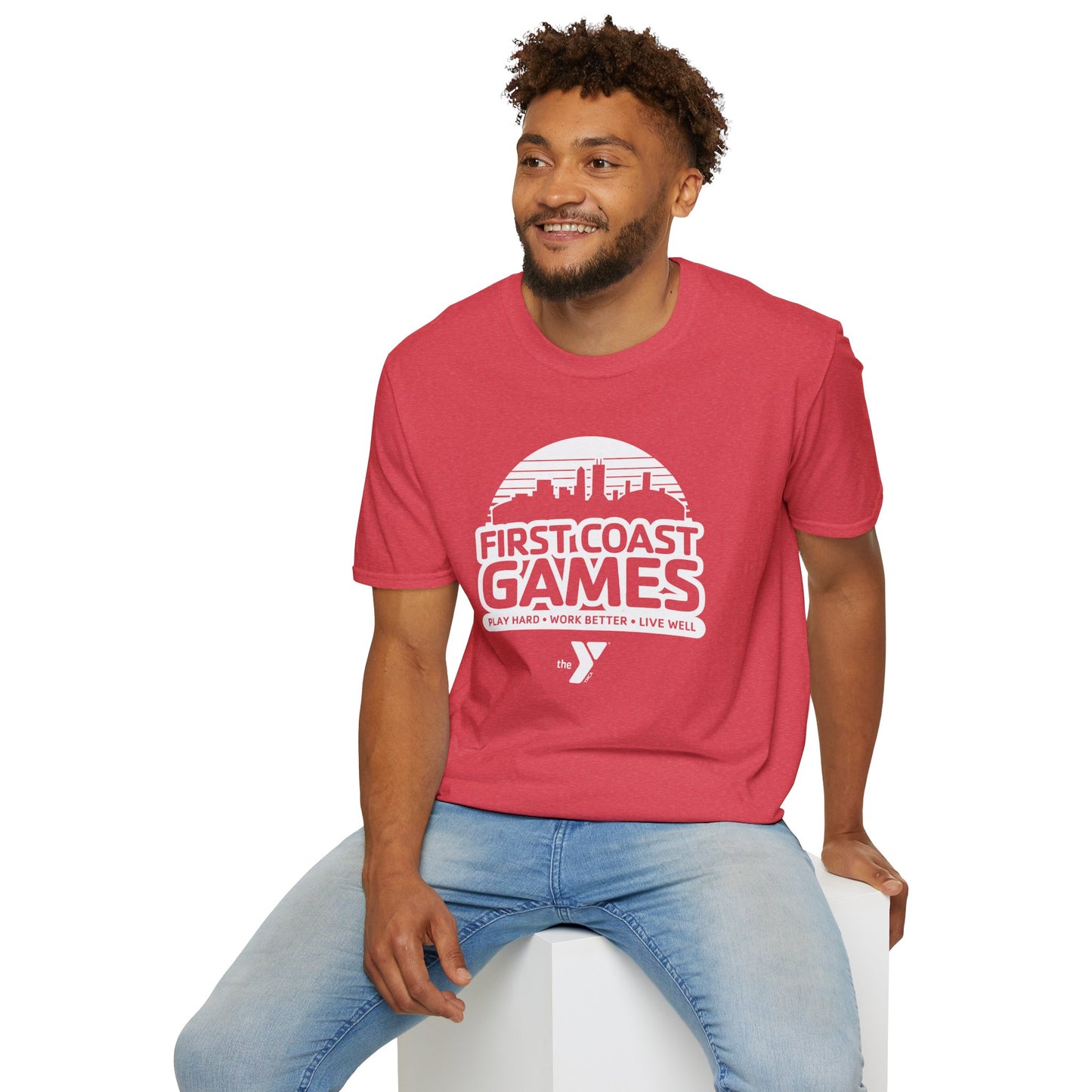 First Coast Games Skyline Unisex Softstyle T-Shirt