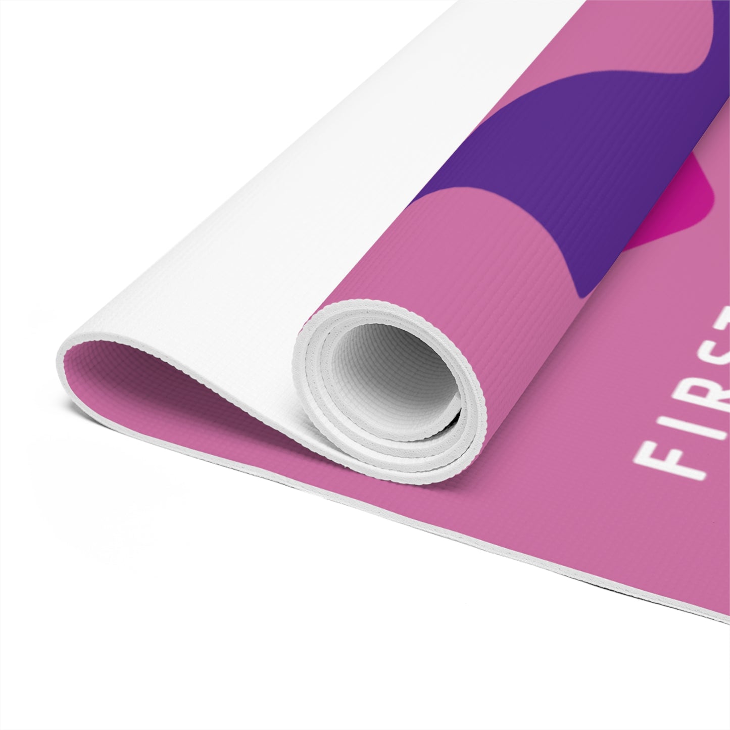Y Arrow Foam Yoga Mat - Pink