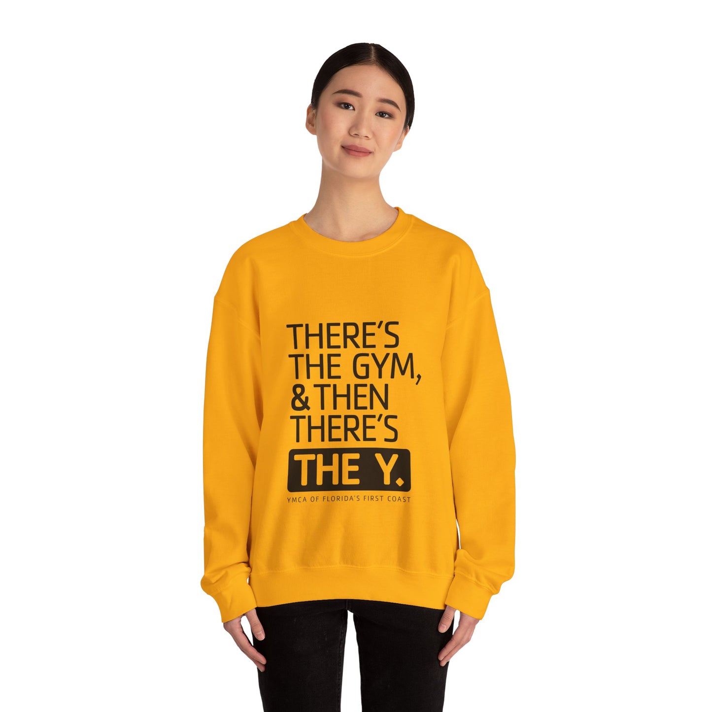 There's the Y Unisex Heavy Blend™ Crewneck Sweatshirt