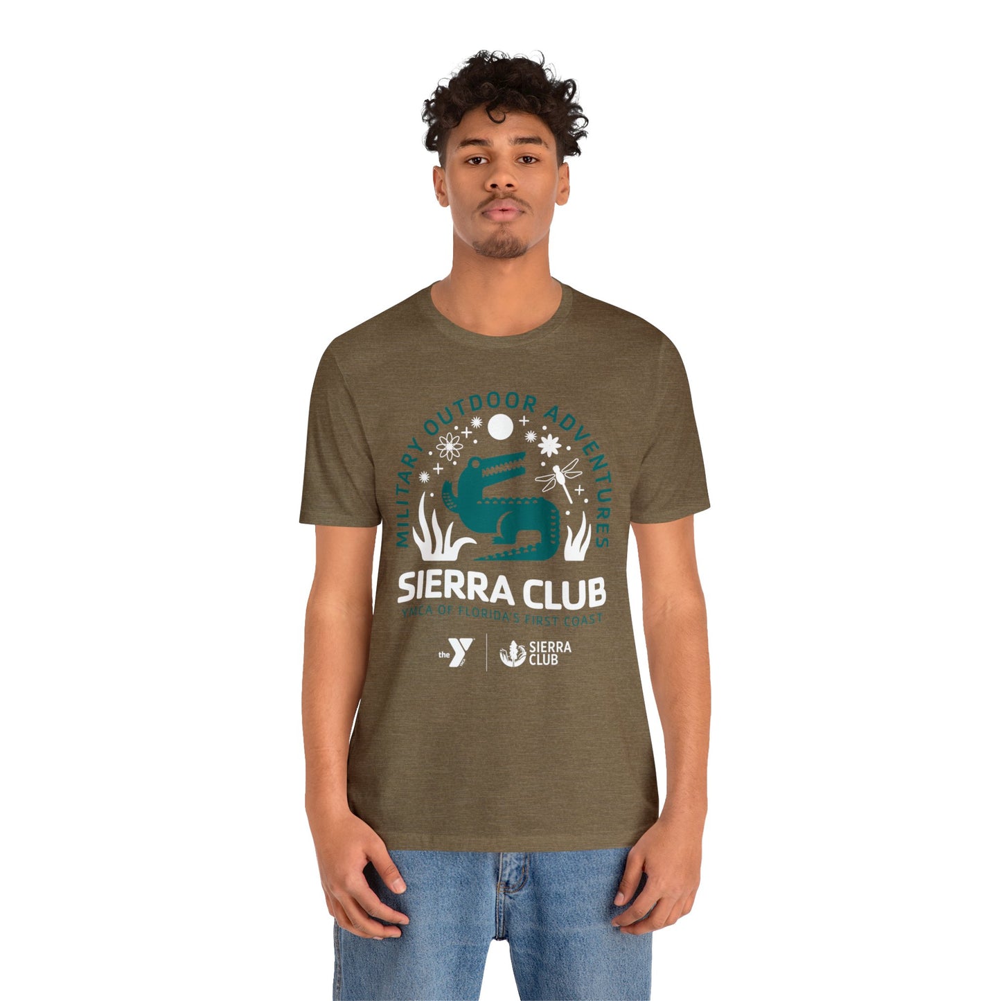 Sierra Club Military Outdoor Adventures Unisex Jersey Short Sleeve Tee