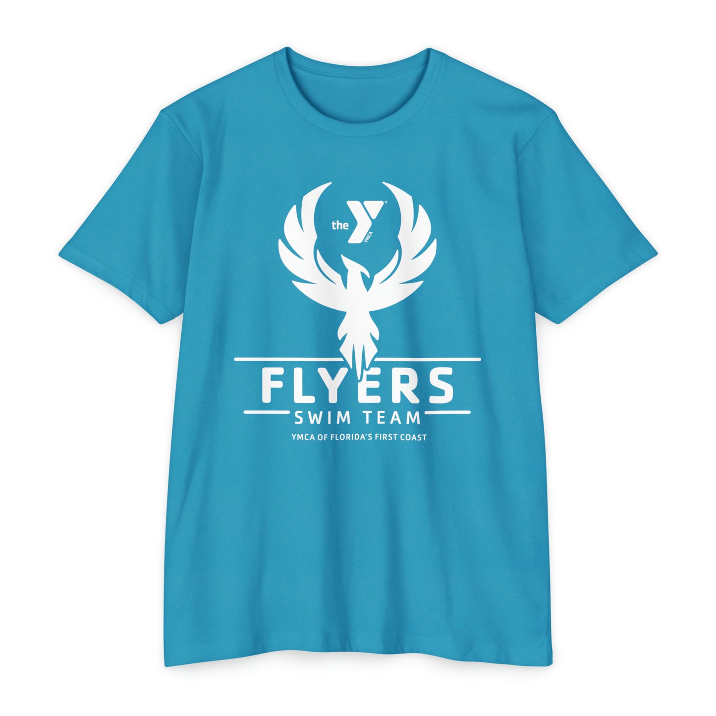 Flyers Swim Team Unisex CVC Jersey T-shirt