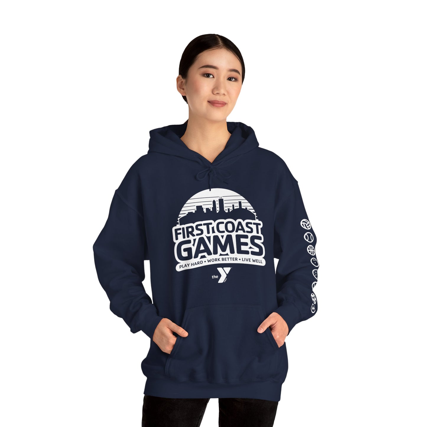 First Coast Games Unisex Heavy Blend™ Hooded Sweatshirt