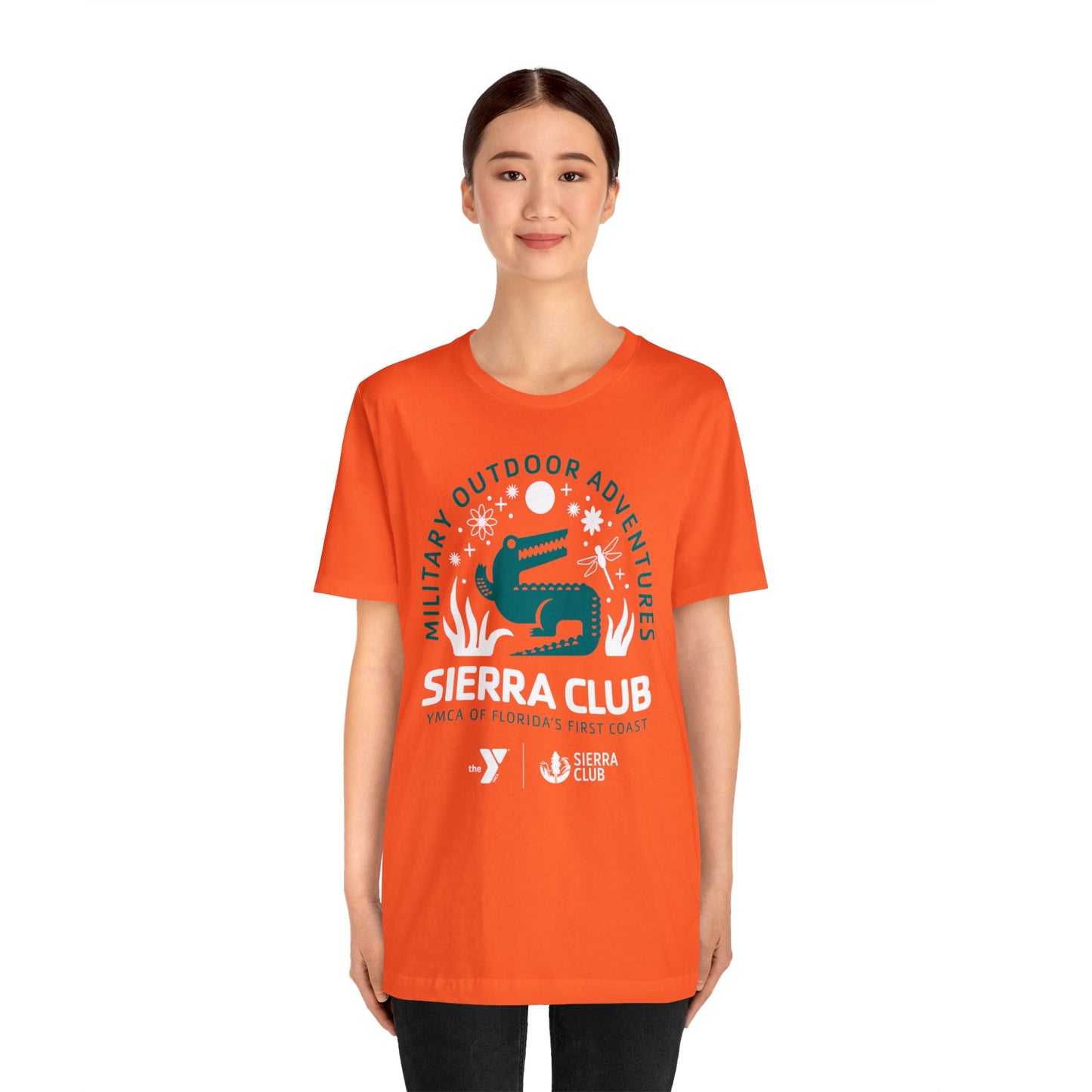 Sierra Club Military Outdoor Adventures Unisex Jersey Short Sleeve Tee