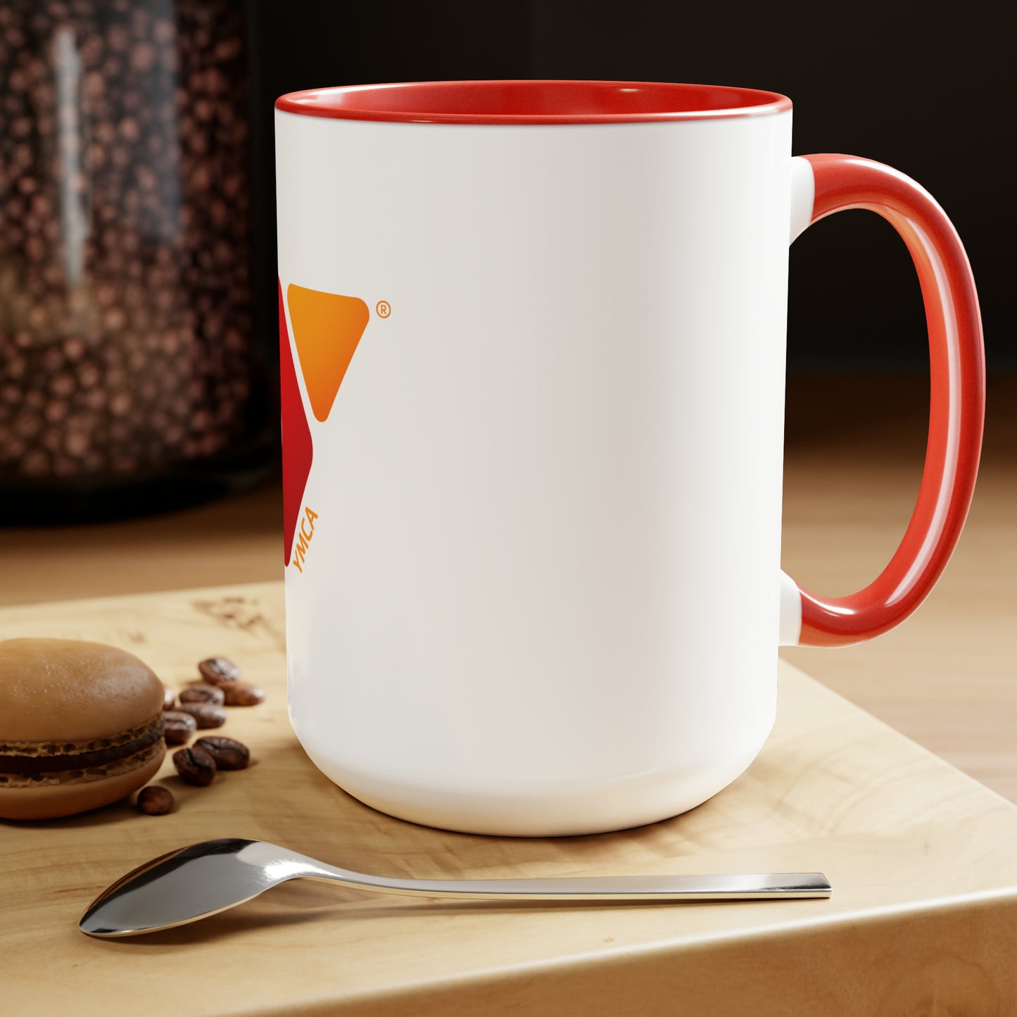 Rep the Y Two-Tone Coffee Mugs, 15oz