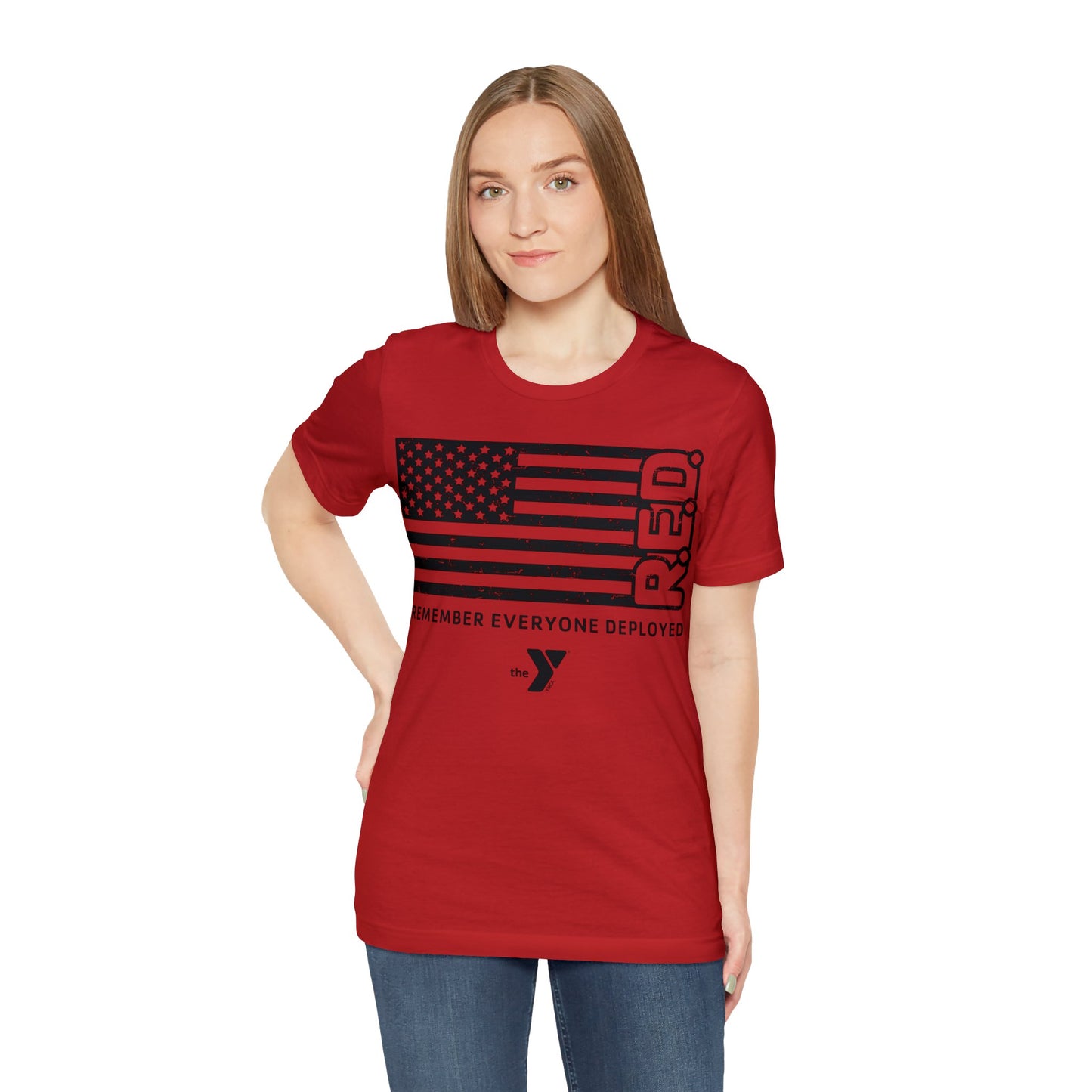 Remember Everyone Deployed Unisex Jersey Short Sleeve Tee