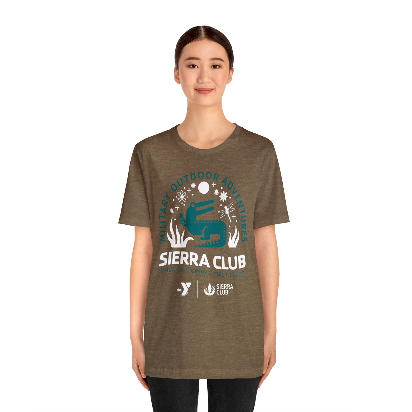 Sierra Club Military Outdoor Adventures Unisex Jersey Short Sleeve Tee