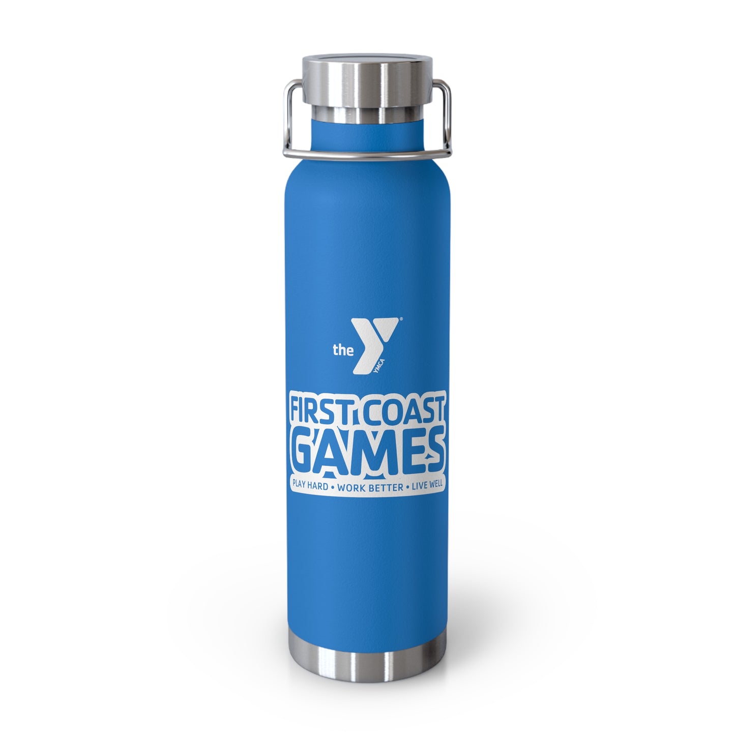 First Coast Games - Copper Vacuum Insulated Bottle, 22oz
