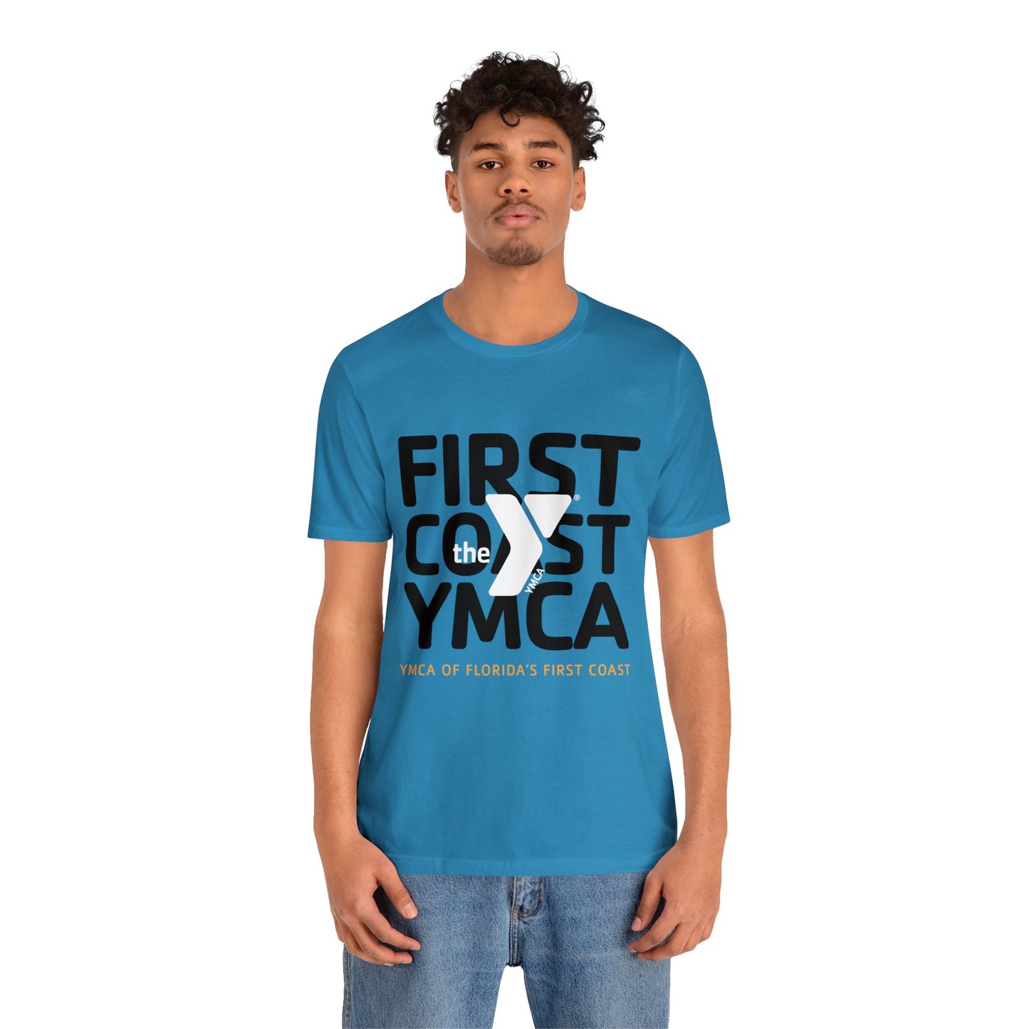 First Coast YMCA Teal Unisex Jersey Short Sleeve Tee