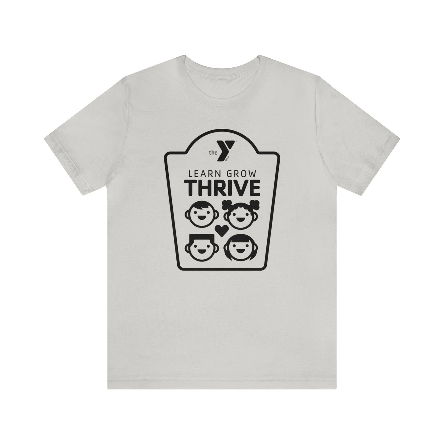 Learn Grow Thrive Unisex Jersey Short Sleeve Tee