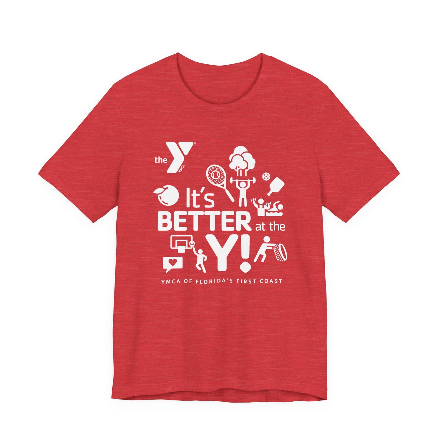 Better at the Y Unisex Jersey Short Sleeve Tee