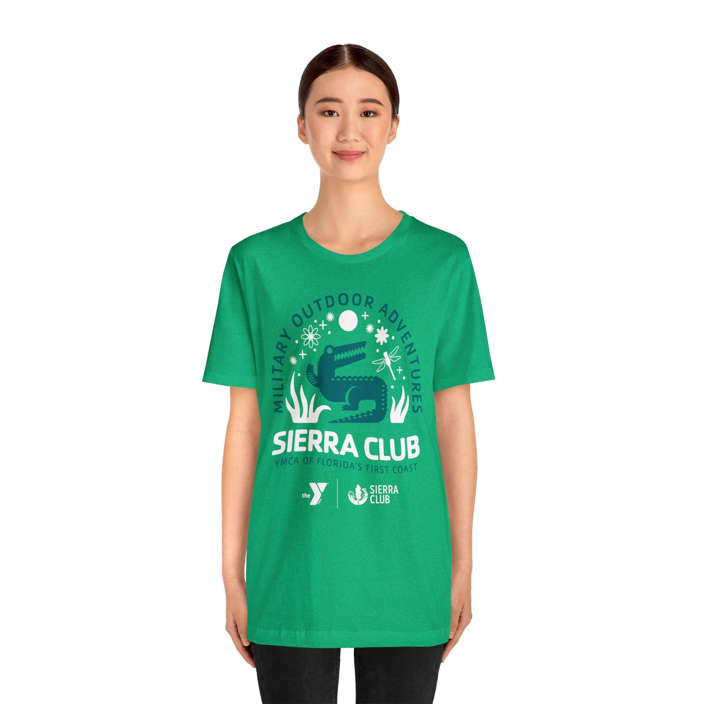 Sierra Club Military Outdoor Adventures Unisex Jersey Short Sleeve Tee