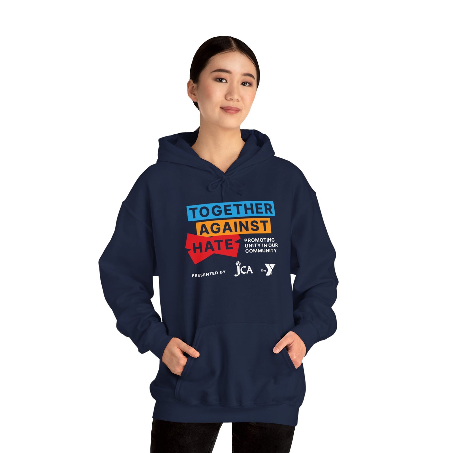 Together Against Hate - Unisex Heavy Blend™ Hooded Sweatshirt