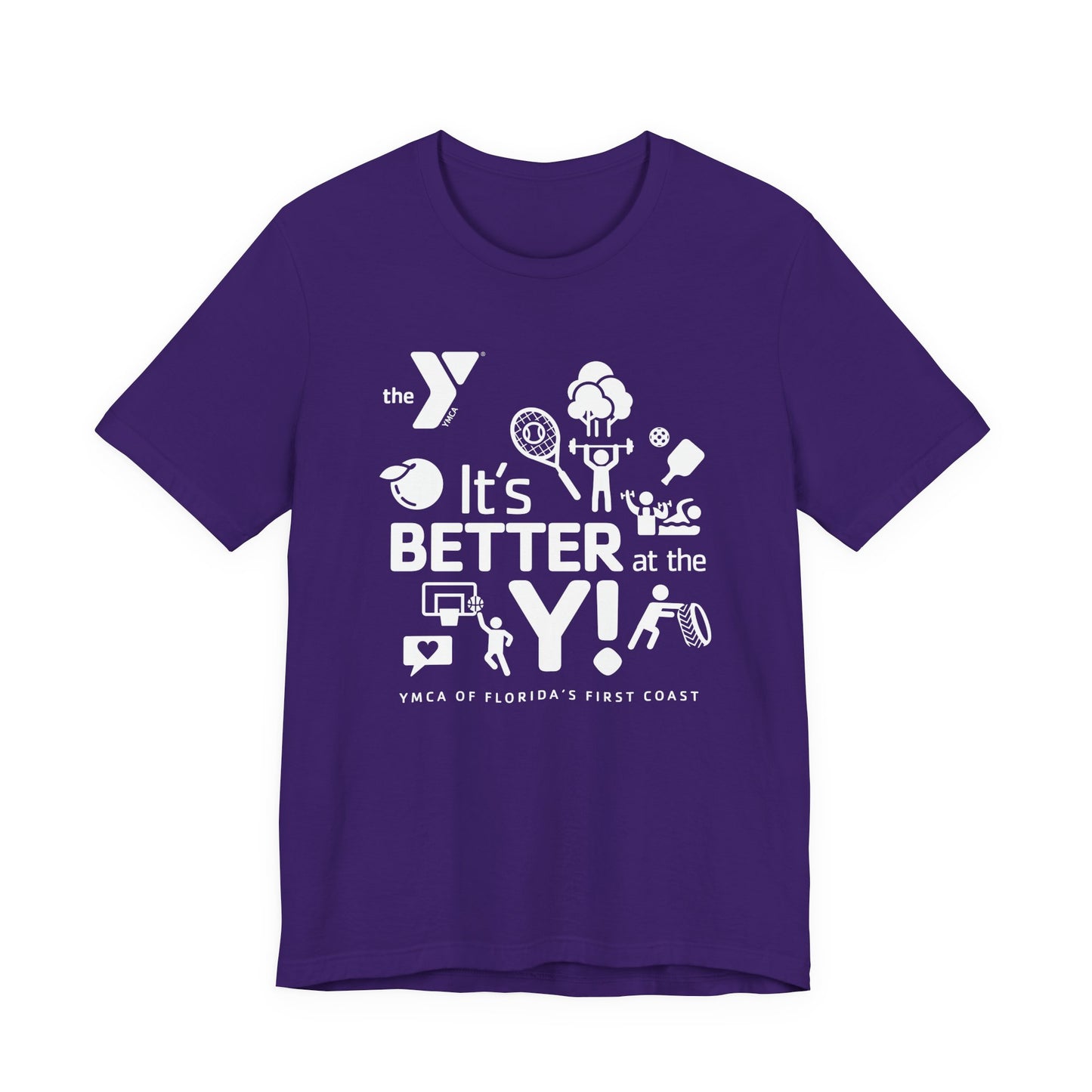 Better at the Y Unisex Jersey Short Sleeve Tee